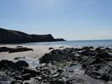 Treath Llyfn beach between Porth Gain and Abereiddy